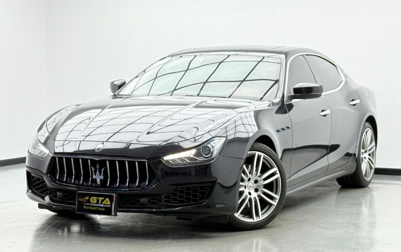 مازيراتي جيبلي 2021 Maserati Ghibli GT Hybrid, 1 Year Unlimited KM Warranty, Maserati Full Service History, GCC