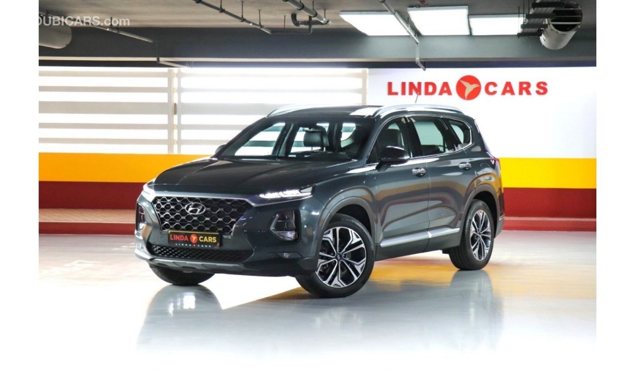 هيونداي سانتا في Hyundai Santa Fe 3.5 (Full Option) 2020 GCC under Agency Warranty with Flexible Down-Payment