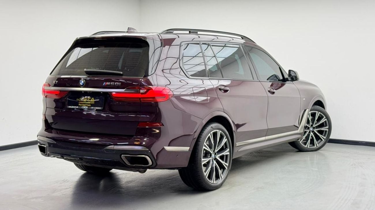 BMW X7 M50i 2020 BMW X7 M50i M-Sport, Warranty, Full Service History, Pilot Seats, Excellent Condition, GCC