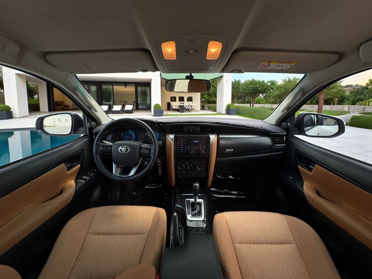 Toyota Fortuner TOYOTA FORTUNER EX-R 2.7L 4WD A/T | 2022 | GCC SPECS | AED 1,400 per month