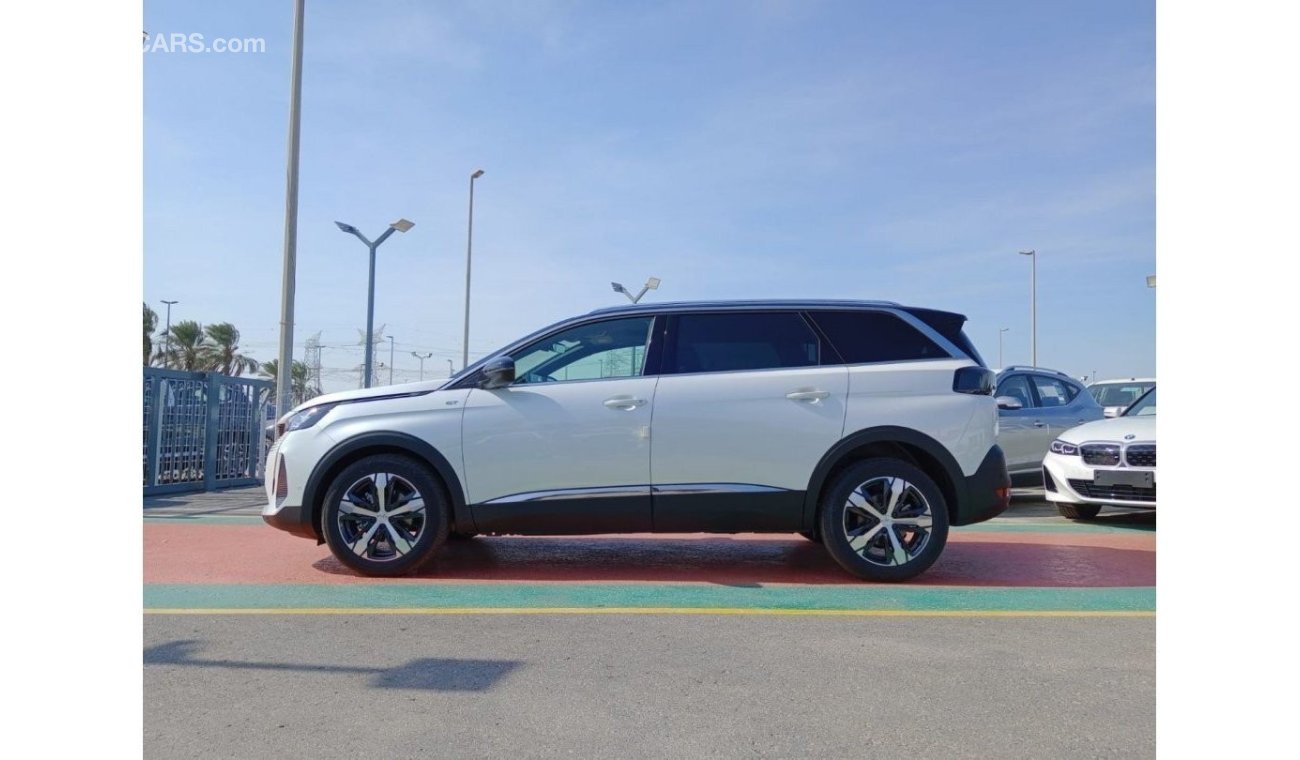 Peugeot 5008 GT 1.6 Turbo Gasoline FWD 2023 white color 7 seats ( for local registration +10%)