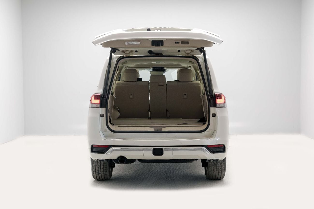 تويوتا لاند كروزر GXR 3.5L - White Inside Beige | Export Only