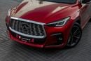 إنفينيتي QX55 QX55 Sensory | 2,625 P.M | 0% Downpayment | AGENCY WARRANTY