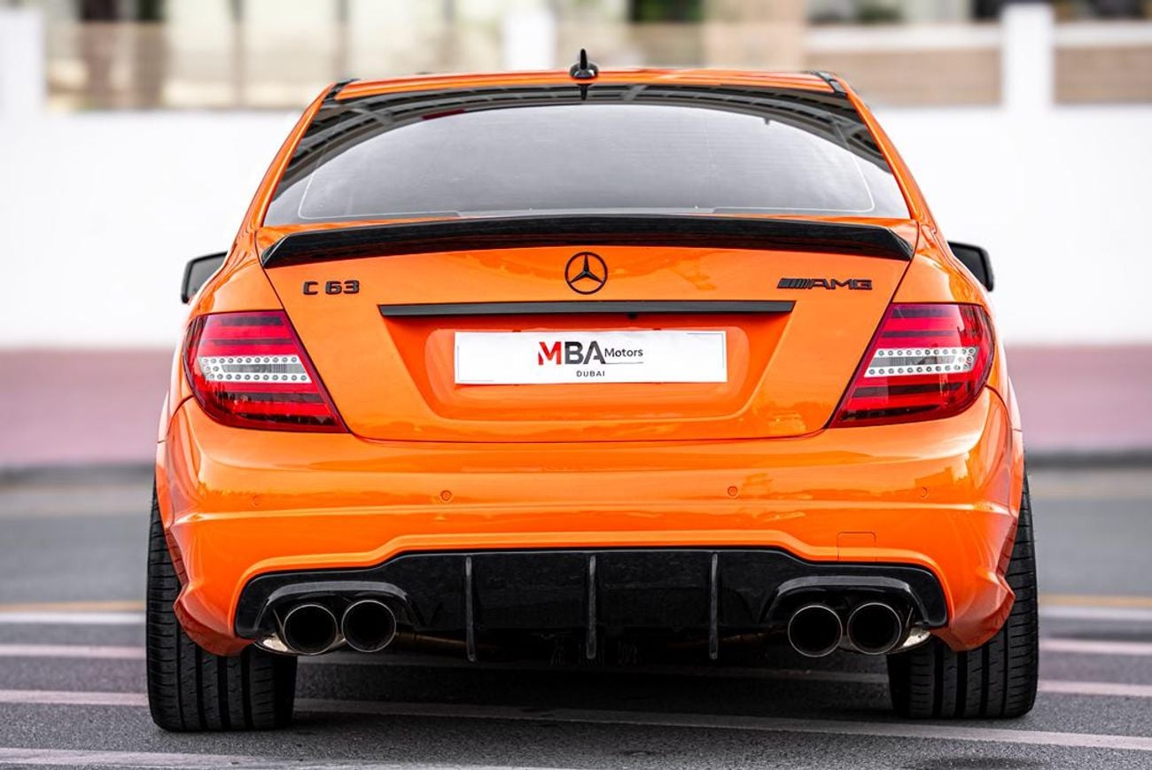 Mercedes-Benz C 63 AMG Arab GT Edition 630HP