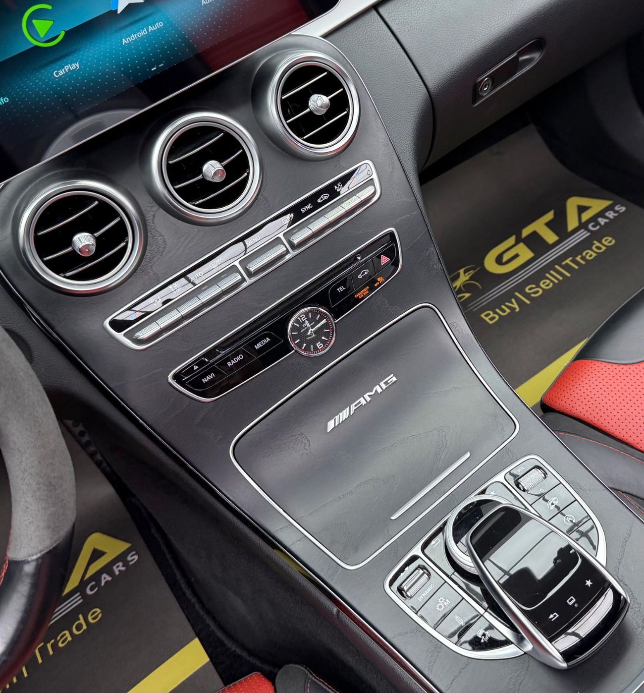 Mercedes-Benz C 63S AMG Std 4.0L Sedan 2016 Mercedes-Benz C63 S AMG, Full Service History, Excellent Condition