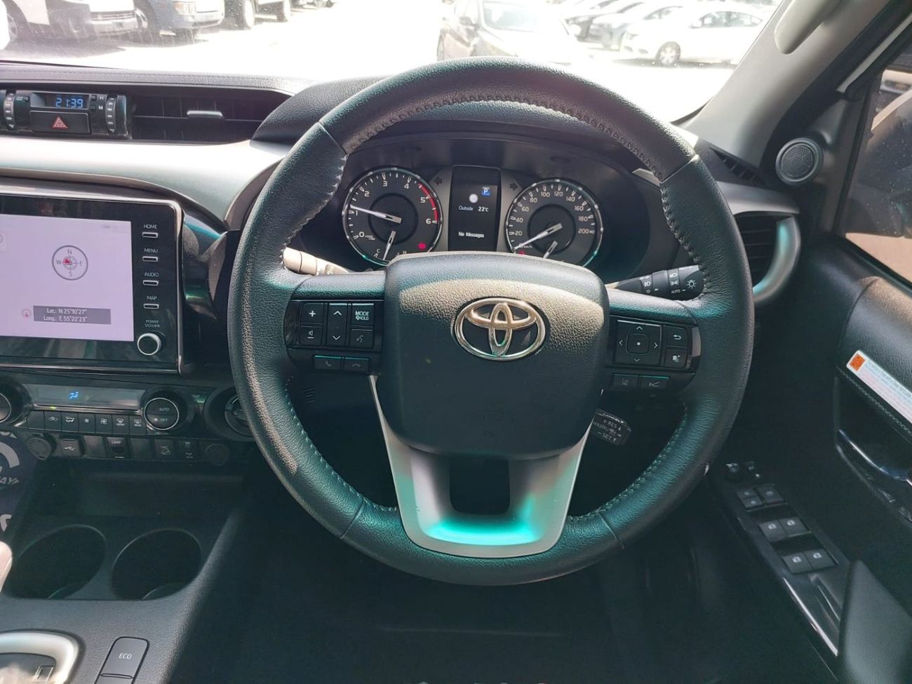 Toyota Hilux (RAMADAN OFFER) TOYOTA HILUX PICKUP RHD 2023 MODEL 2.8 L DIESEL AUTOMATIC(PM85171)