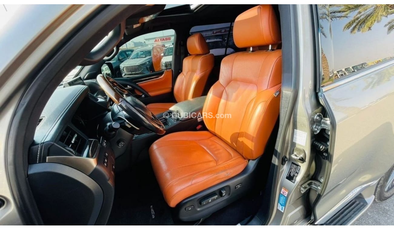 Lexus LX 570 5700CC PETROL | SUNROOF | 4WD | LHD | FULL OPTION | PREMIUM ORANGE LEATHER SEATS