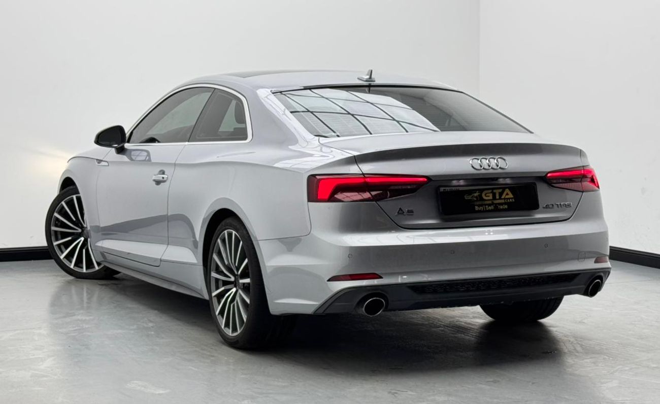 Audi A5 40 TFSI S Line 2.0L (187 HP) 2019 Audi A5 40TFSI S-Line, Full Service History, 1 Year Warranty, GCC