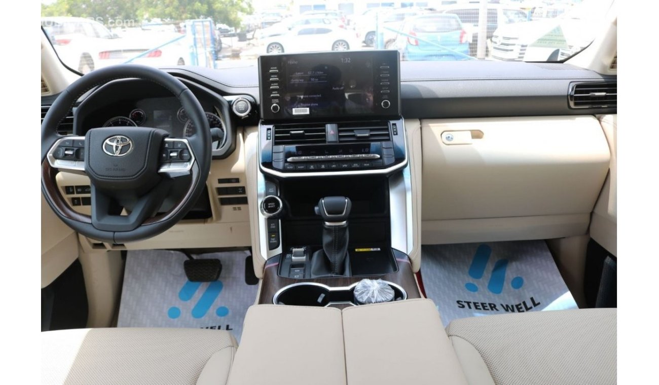 Toyota Land Cruiser 2022 | LC300 VX 4.0L V6 - 70TH ANNIVERSARY WITH REAR ENTERTAINMENT AND RADAR FULL OPTION EXPORT ONLY