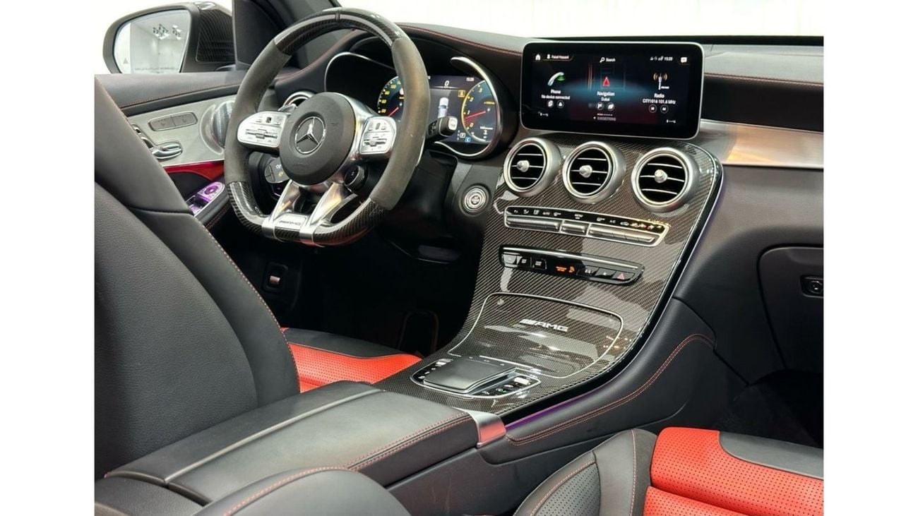Mercedes-Benz GLC 63 AMG 4MATIC+ 2020 Mercedes Benz GLC63s AMG 4MATIC Coupe, Feb 2025 Mercedes Warranty, Full Options, Low Km