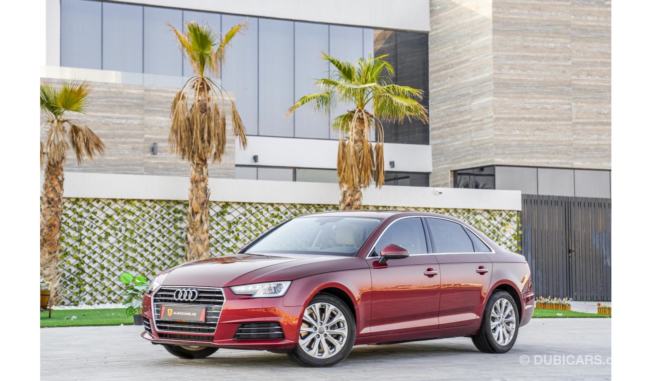 أودي A4 30 TFSI 1,351 P.M | 0% Downpayment | Exceptional Condition!