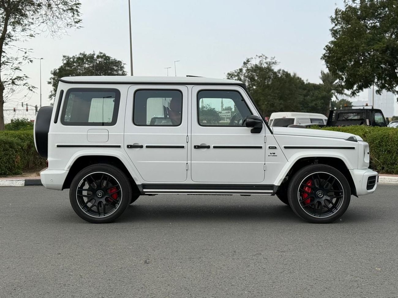 Mercedes-Benz G 63 AMG 2022 MERCEDES G63 AMG SOLID WHITE KOREAN SPECS GREAT SHAPE 4MATIC SUV