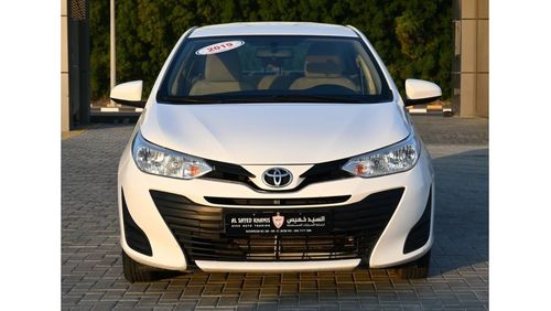 Toyota Yaris 2019 (GCC ) very good condition without accident original paint