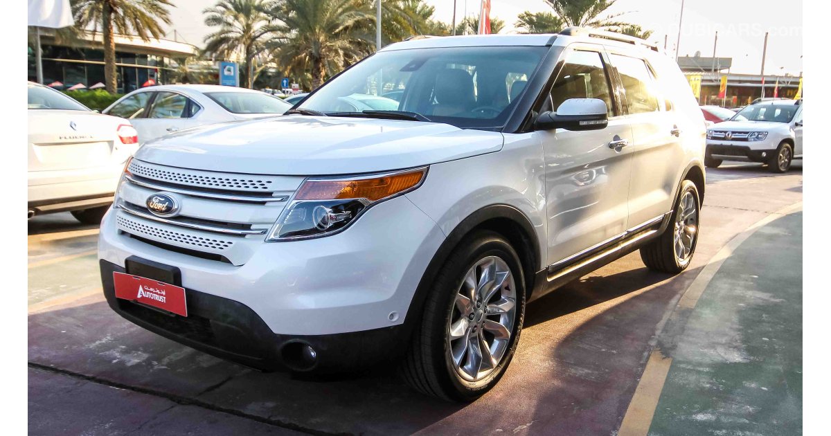 Ford Explorer for sale: AED 118,900. White, 2015