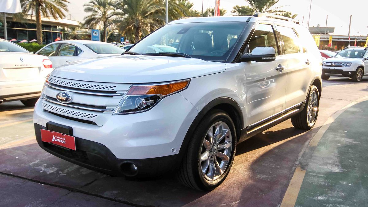 Ford Explorer for sale: AED 118,900. White, 2015