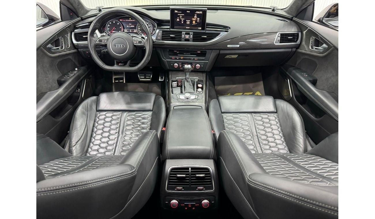 أودي RS7 TFSI Performance 4.0L 2016 Audi RS7 Quattro, Full Service History, Carbon Fiber Package, Excellent C