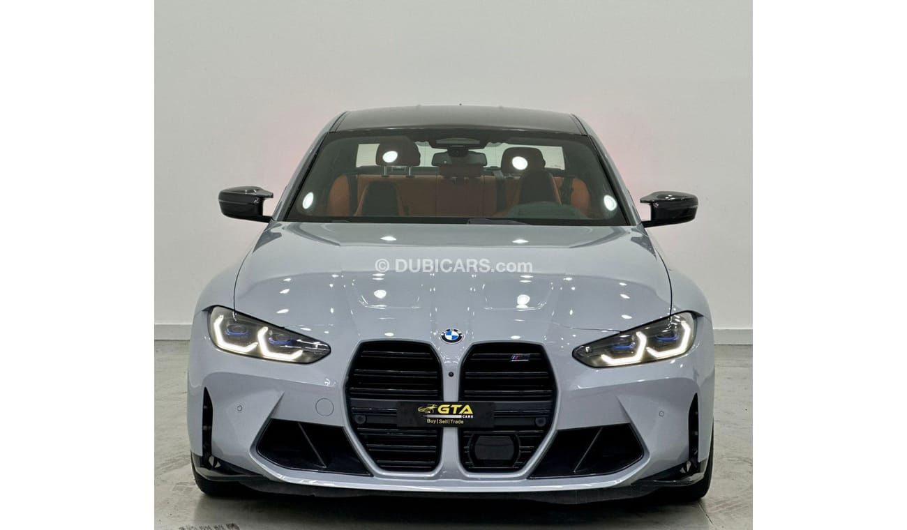 بي أم دبليو M3 2021 BMW M3 Competition, ( Full Carbon Fibre ), Jun 2025 BMW Warranty + BMW Service Contract, GCC