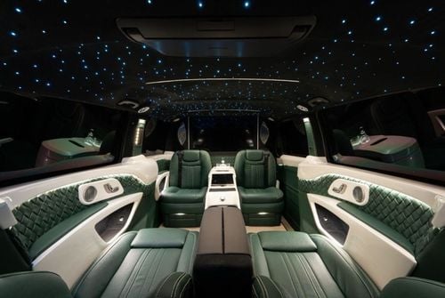 Mercedes Benz V300 AVANTGARDE ERTEX LUXURY CAR DESIGN CO. BOTTEGA DEEP GREEN