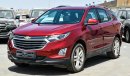 Chevrolet Equinox Premier Full Option 2018 Full Service History GCC Specification