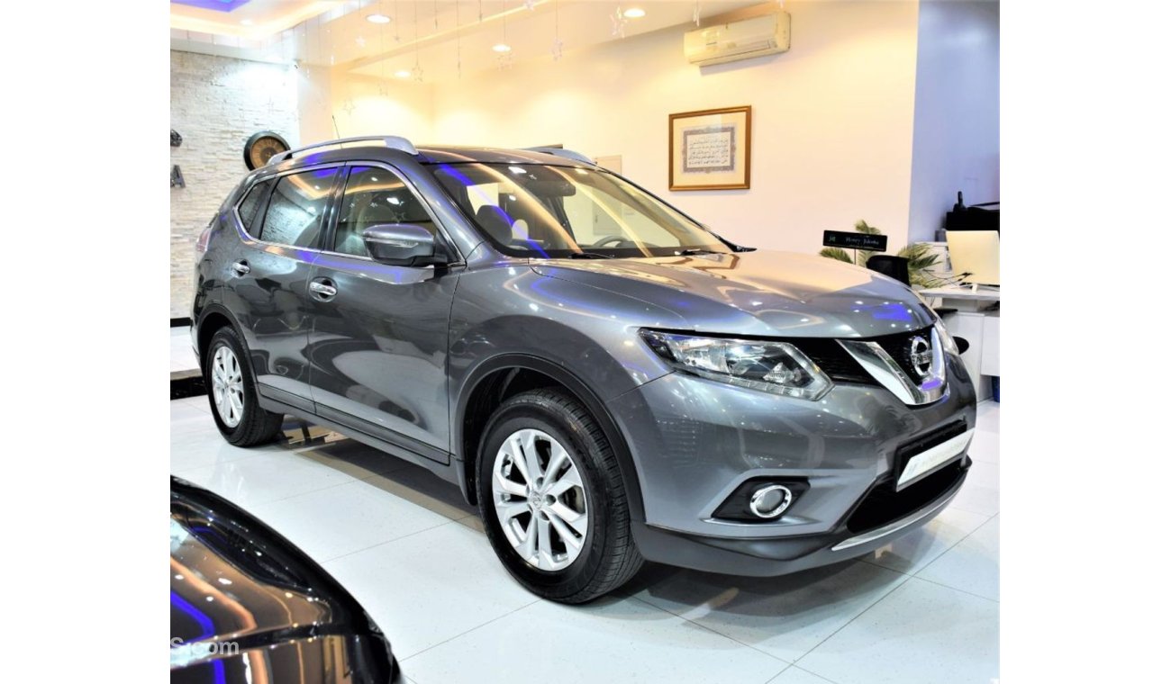 نيسان إكس تريل PERFECT CONDITION! Nissan X-Trail 4x4 SV 2015 Model in Grey Color! GCC Specs