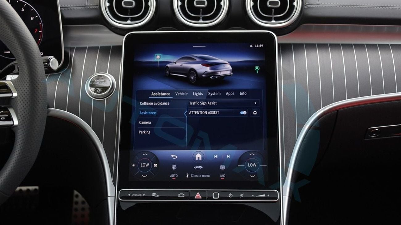 مرسيدس بنز CLE200 (For Export , НА ЭКСПОРТ) AMG COUPE EQ Boost RWD GCC 2026 Без пробега