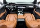 Audi Q8 2023 Audi Q8 55 TFSI Quattro S-Line, 2028 Audi Warranty + Service Pack, Fully Loaded, GCC