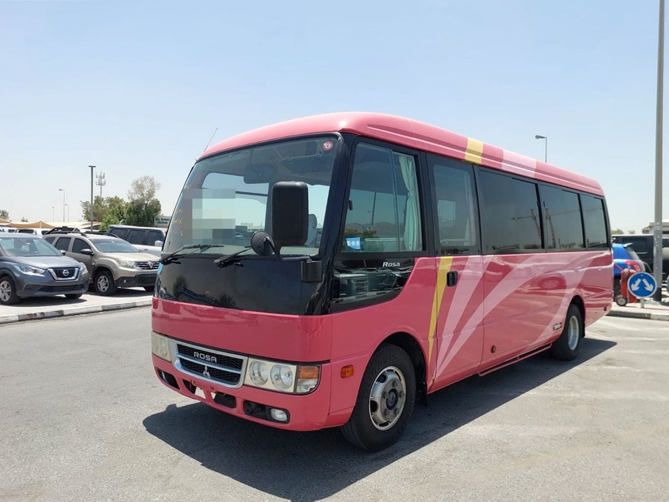 ميتسوبيشي روزا 2008 MITSUBISHI ROSA BUS RHD DIESEL MANUAL 4M50 ENGINE(PM00169)