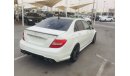 مرسيدس بنز C 63 AMG مرسيدس C63AMG موديل 2012 السياره حاله الوكاله من الداخل والخارج فل اوبشن صبغه الوكاله