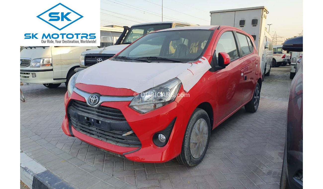 Toyota Wigo 1.2L Petrol, Alloy Wheels, DVD Camera, Rear Parking Sensor (CODE # TWR22)