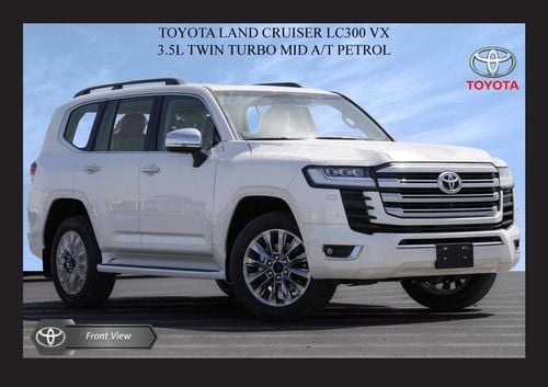 Toyota Land Cruiser #SL TOYOTA LAND CRUISER LC300 VX 3.5L TWIN TURBO MID A/T PTR 2025 Export Only