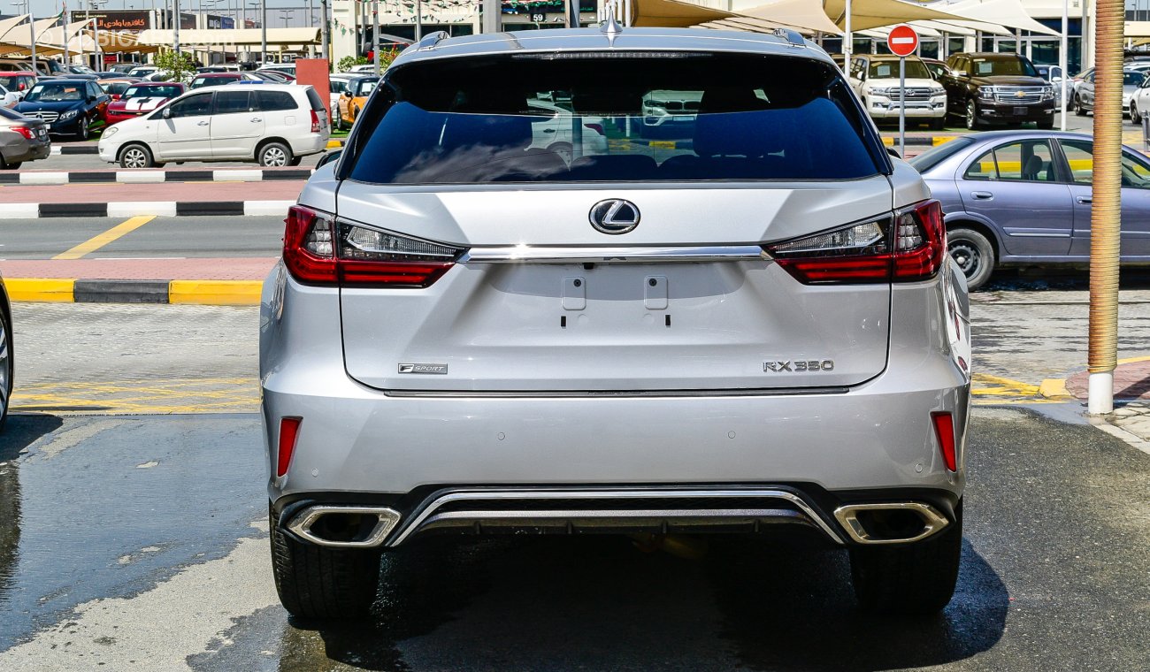 Lexus RX350 FSport، One year free comprehensive warranty in all brands.