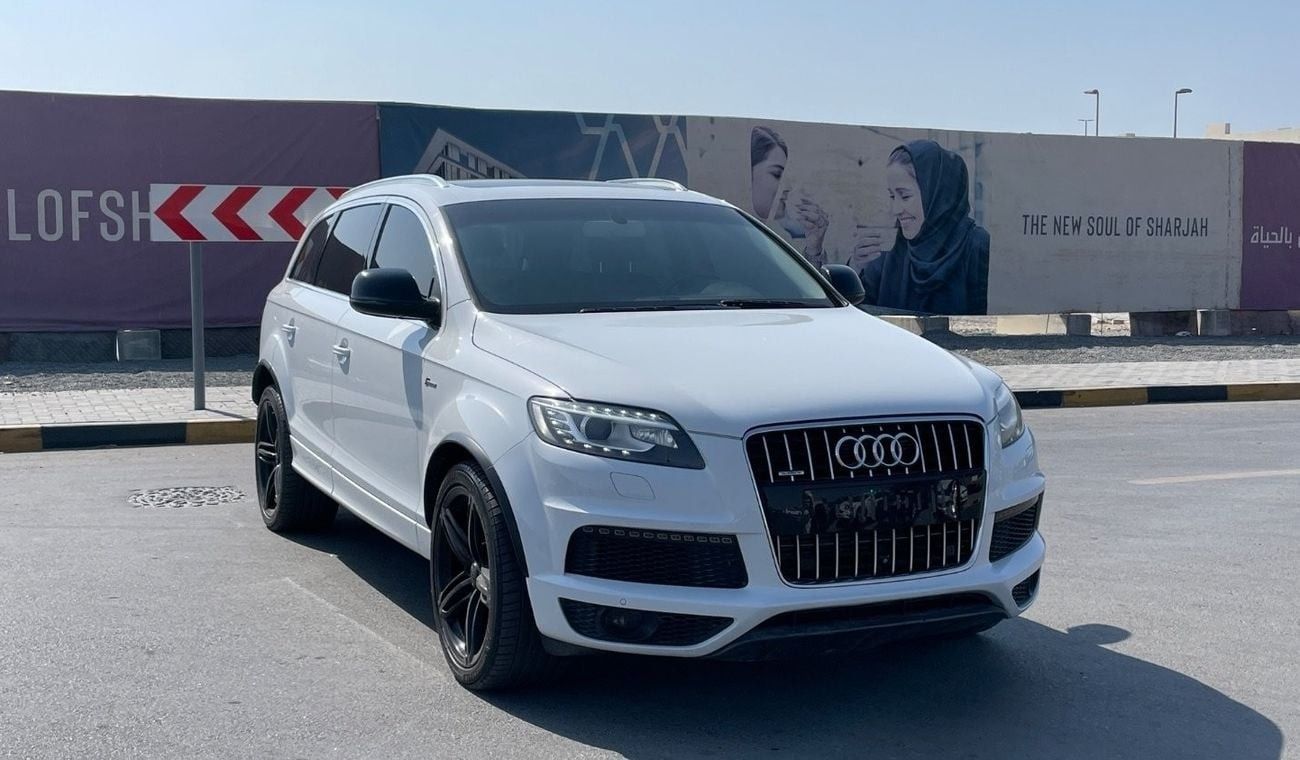 Audi Q7 خليجي. TFSI quattro Exclusive Sports Style Package 3.0L