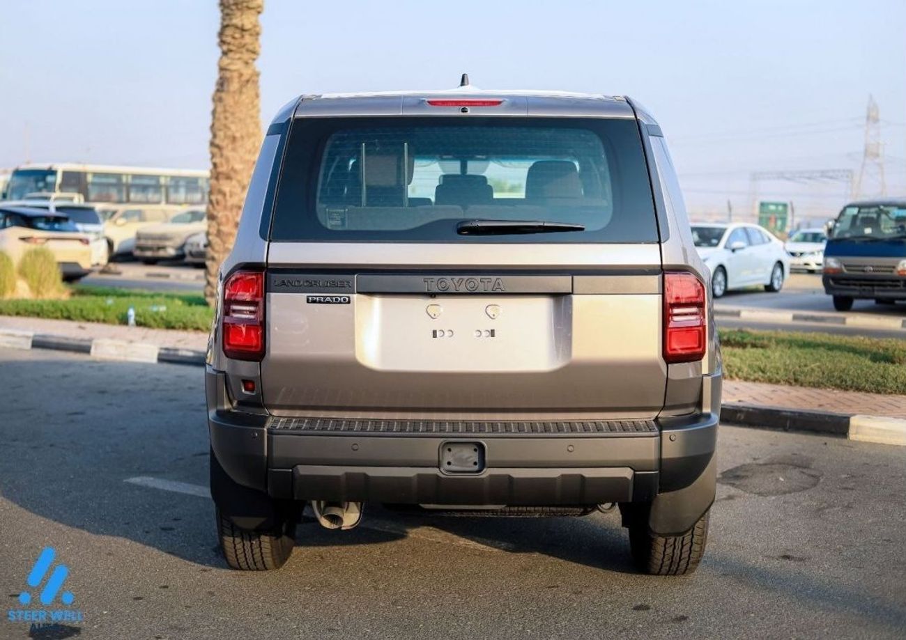 Toyota Prado 2024 Model Year - 2.4L Turbo SFM Mid AT PTR - Push Start - Rear Camera - Export Only