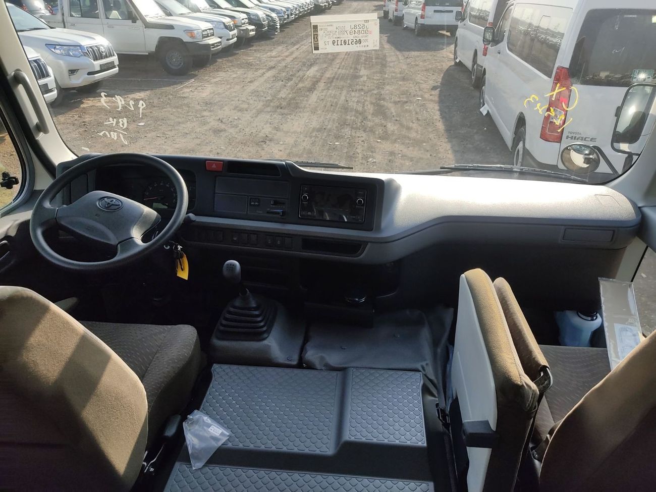 تويوتا كوستر TOYOTA COASTER 2.7 MT 30 SEATS WHITE 2024 * EXPORT ONLY AFRICA *