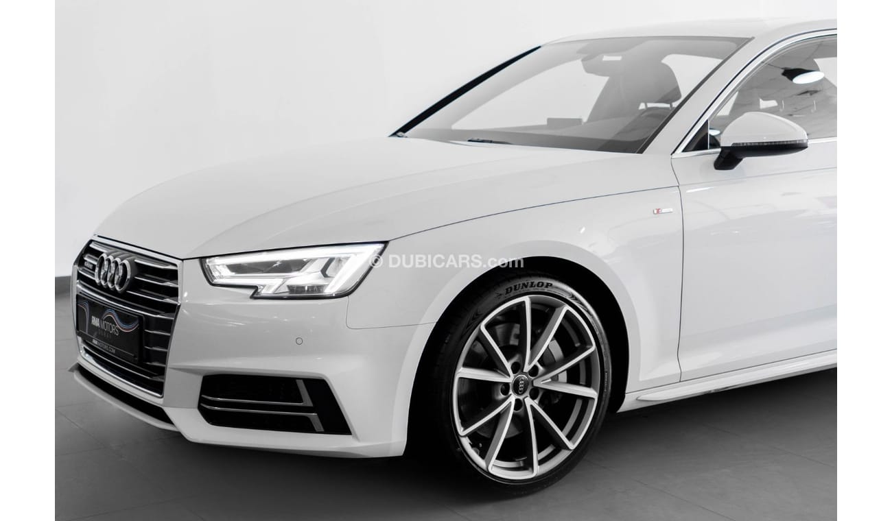أودي A4 45 TFSI quattro ديزاين 2017 Audi A4 2.0L S-Line Quattro / Full-Service History