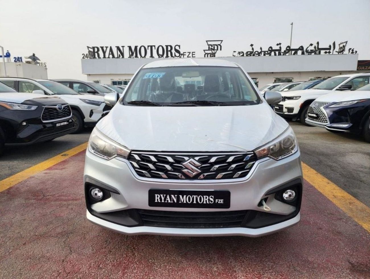 Suzuki Ertiga Suzuki ERTIGA 1.5L Petrol, SUV, FWD, 5Doors Color Silver Model 2024