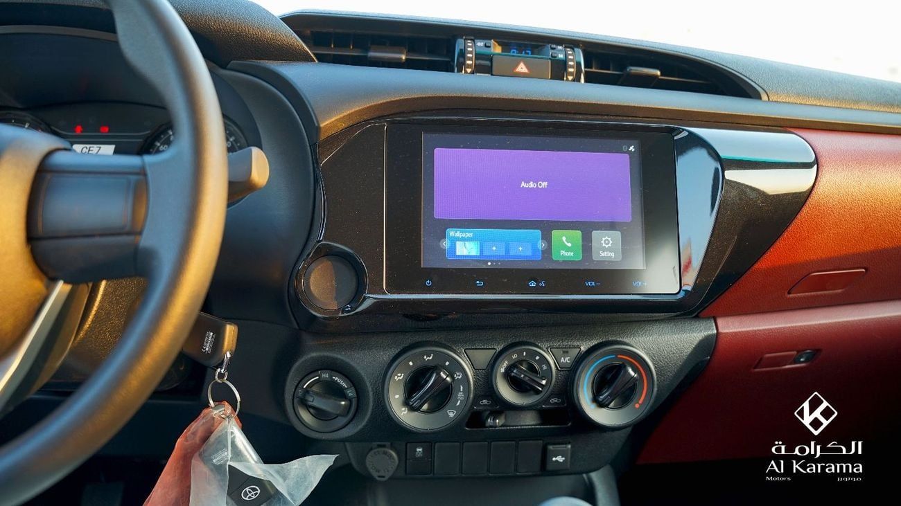 Toyota Hilux D-4D | Manual Transmission | Bed Liner | 6 Seater | GCC Specs | Zero KM