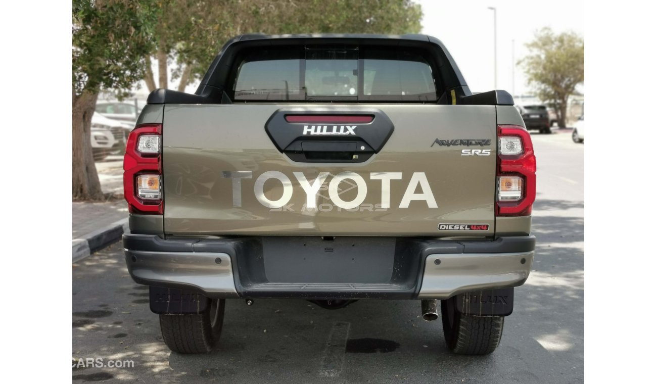 Toyota Hilux 2.8L Diesel, 18" Rims, Rear Camera, Drive Modes, DVD, Rear A/C, Hill Descent Control (CODE # THAD10)