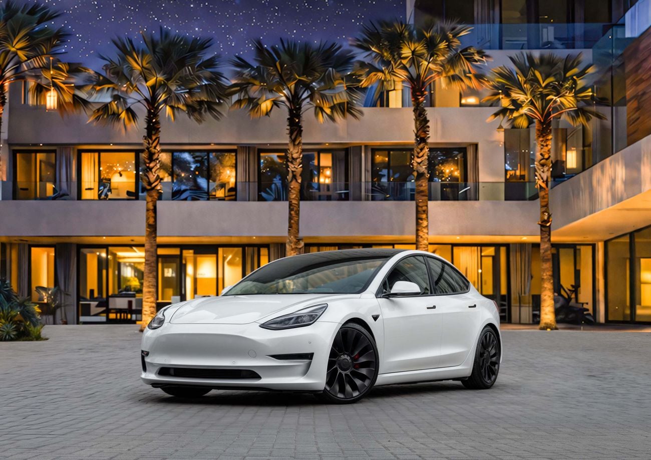 تسلا موديل 3 Model 3 Performance | 1,665 P.M | 0% Downpayment | Great Condition! | Ramadan Offer!