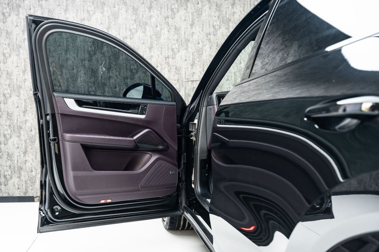 Porsche Cayenne STANDARD BUY NOW, PAY LATER | THE BLACKLINE STANDARD | 2027 Porsche Warranty, Low KM's, GCC