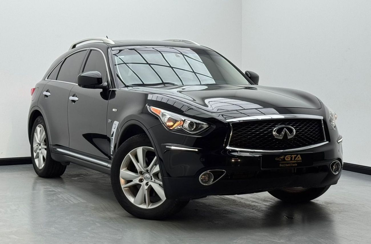 Infiniti QX70 2018 Infinite QX70 Sport Luxury, 1 Year Warranty, Infiniti Service History, Excellent Condition, GCC