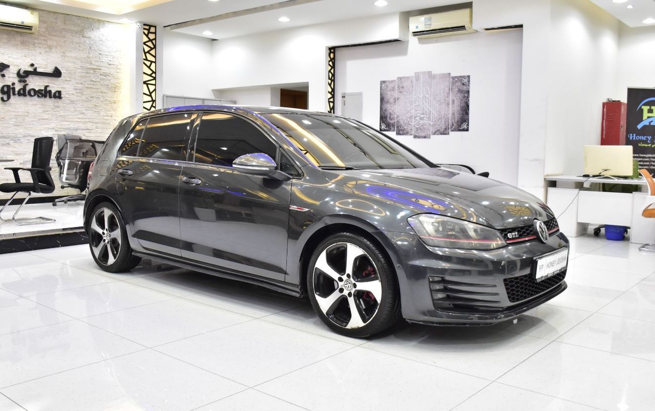 Volkswagen Golf GTI EXCELLENT DEAL for our Volkswagen GTi ( 2016 Model ) in Grey Color GCC Specs