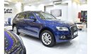 Audi Q5 EXCELLENT DEAL for our Audi Q5 2.0t Quattro ( 2014 Model ) in Blue Color GCC Specs