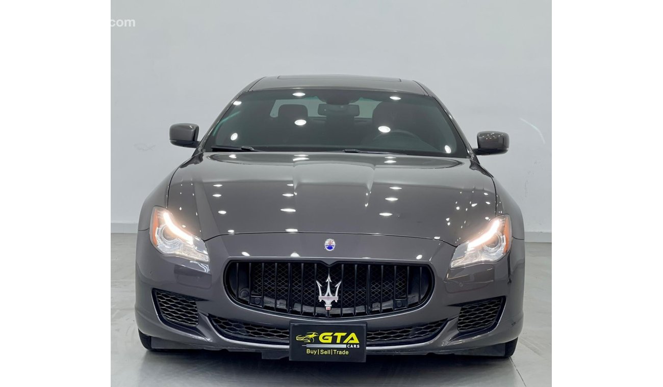 Maserati Quattroporte 2016 Maserati Quattroporte GTS, Full Service History, Warranty, Low Kms, GCC