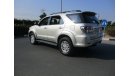 Toyota Fortuner V6 model 2013 full automatic with leather seat , with rear camera