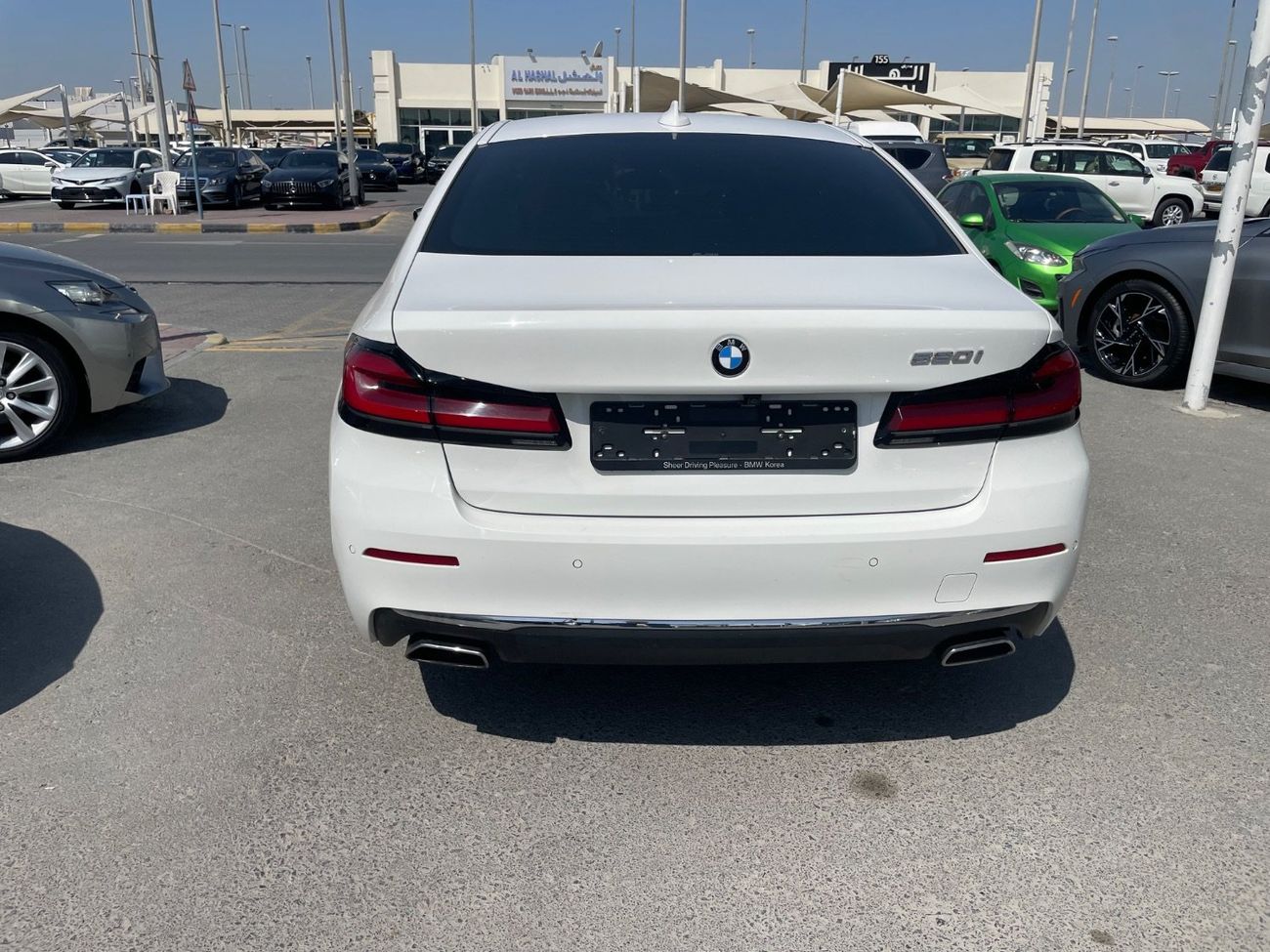 بي أم دبليو 520i بي ام دبليو 520 وارد كوريا اوراق جمارك نظيفة جدا ًبدون حوادث