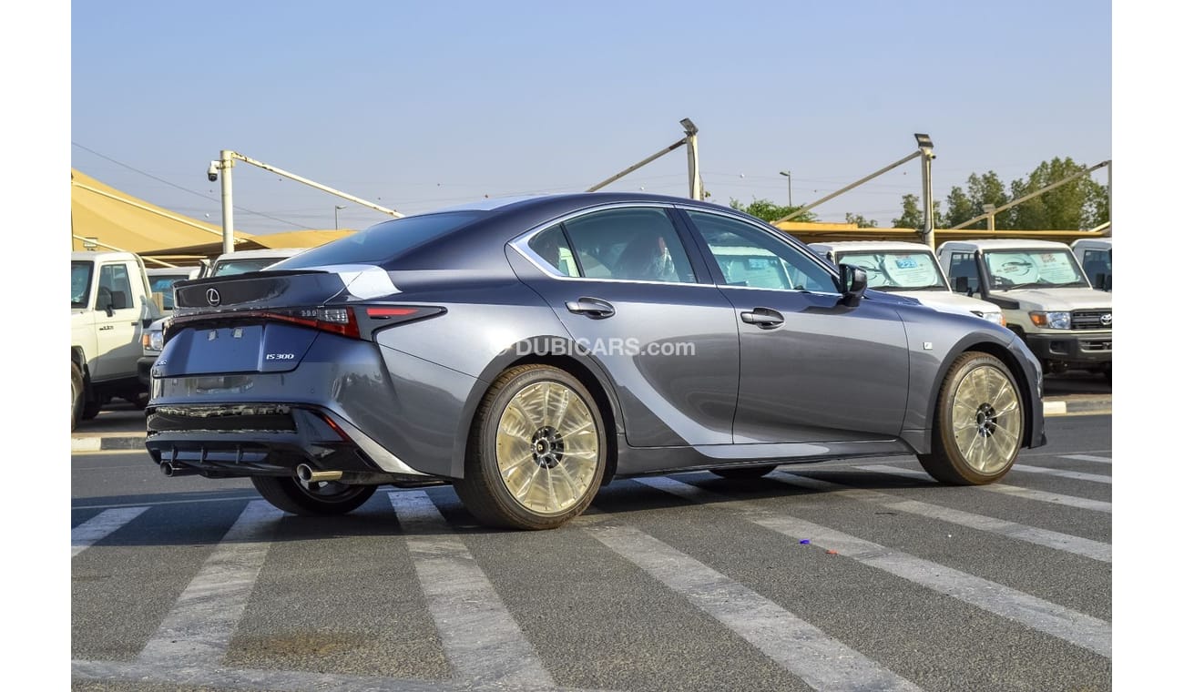 Lexus IS300 LEXUS IS 300 F-SPORTS 2.0L 4cyl Petrol 2022 | Premium Sound System with 10 Speakers | 18" Alloy Whee
