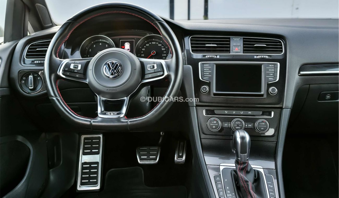Volkswagen Golf GTI - 3 Y Warranty!I - GCC - AED 1,418 PER MONTH - 0% DOWNPAYMENT