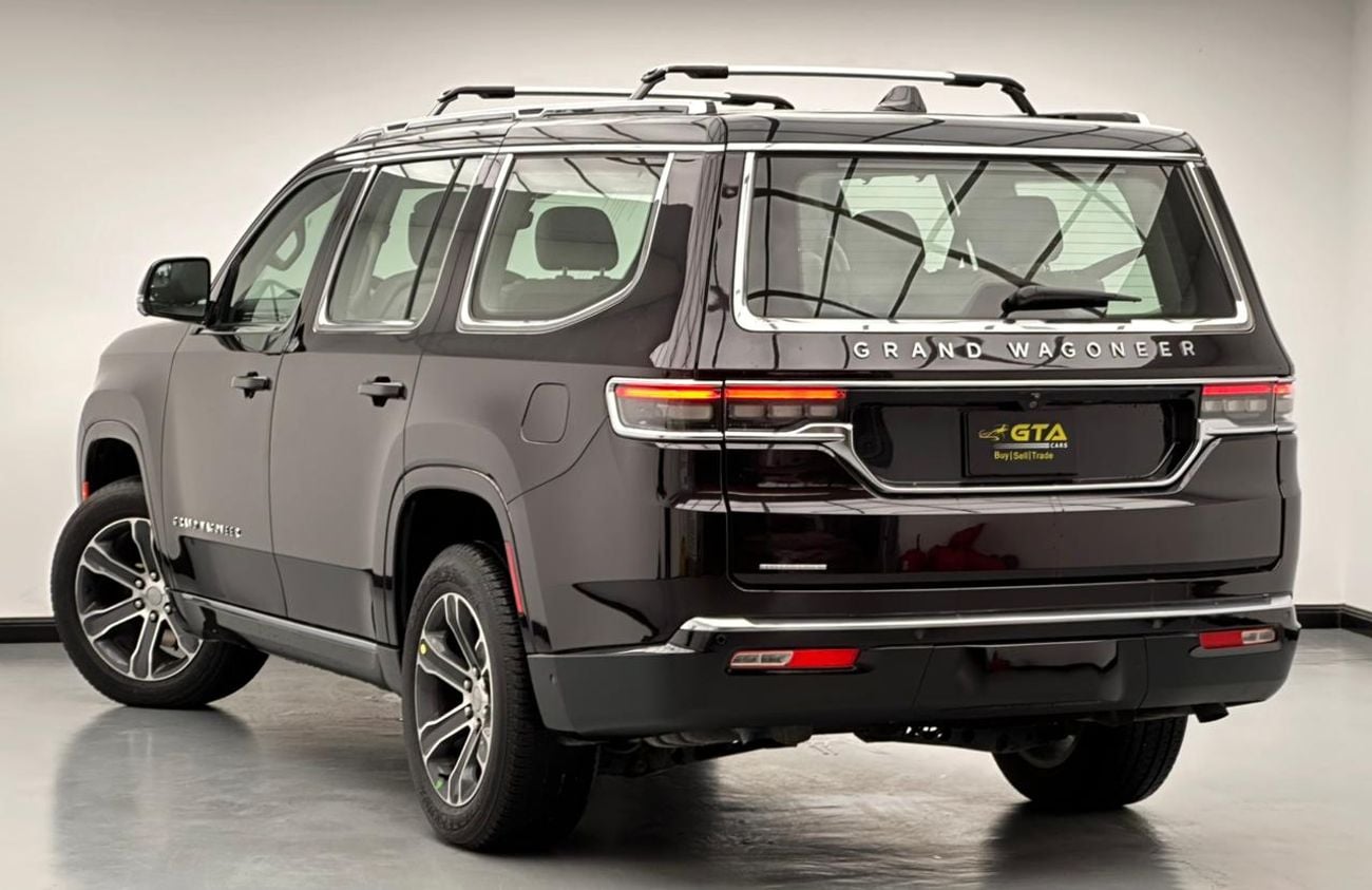 جيب جراند واجونير 2023 Jeep Grand Wagoneer Series 2, 2029 Jeep Warranty + Service Contract, Jeep Full Service History,