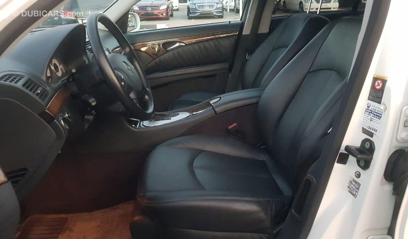 مرسيدس بنز E 350 موديل 2006 وارد اليابان حاله نظيفه جدا افينجارد فل اوبشن صبغ وكاله فتحه وجلد ومثبت سرعه عداد قليل كا
